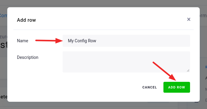 Screenshot - Extractor configuration