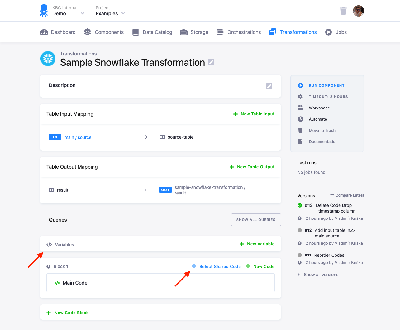 New Transformations Detail